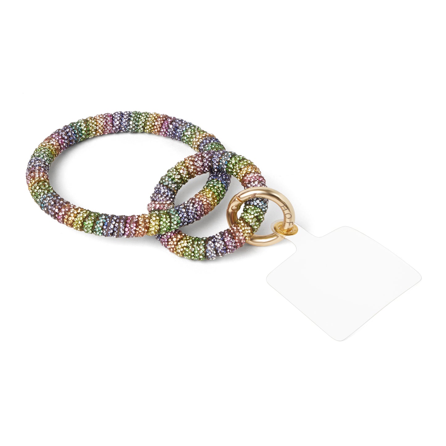 Rainbow Multi Bling Ring